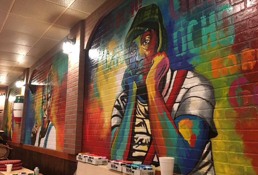 Mural personajes Mexicanos