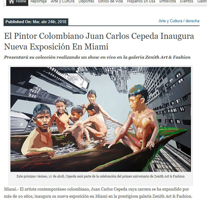 NOTA DE PRENSA EXPOSICIÓN EN ZENITH ART & FASHION