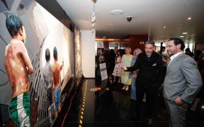 Inauguración de la exposición pictórica “Éxodo”